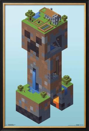 Minecraft Creeper Village Photo Allposters Com