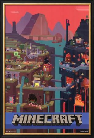 Minecraft Cube Posters Allposters Com