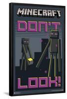 Minecraft - Don't Look-Trends International-Framed Poster