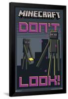 Minecraft - Don't Look-Trends International-Framed Poster