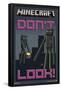 Minecraft - Don't Look-Trends International-Framed Poster