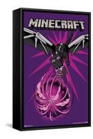 Minecraft - Dragon-Trends International-Framed Stretched Canvas