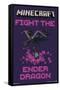 Minecraft - Fight The Ender Dragon-Trends International-Framed Stretched Canvas