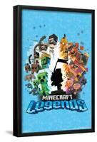 Minecraft: Legends - Blue-Trends International-Framed Poster