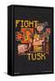 Minecraft: Legends - Fight Tusk & Hoof-Trends International-Framed Stretched Canvas