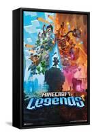 Minecraft: Legends - Key Art-Trends International-Framed Stretched Canvas