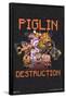 Minecraft: Legends - Piglin Destruction-Trends International-Framed Poster