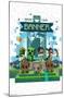 Minecraft: Legends - Raise Your Banner-Trends International-Mounted Poster