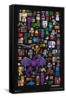 Minecraft - Mobbery-Trends International-Framed Stretched Canvas