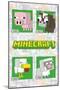 Minecraft - Simple Comic Animal Grid-Trends International-Mounted Poster