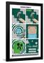 Minecraft - Simple Comic Steve Creeper-Trends International-Framed Poster