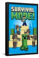 Minecraft - Survival Mode-Trends International-Framed Poster