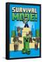 Minecraft - Survival Mode-Trends International-Framed Poster