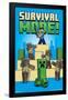 Minecraft - Survival Mode-Trends International-Framed Poster