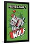 Minecraft - Wolf-Trends International-Framed Poster