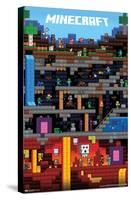 Minecraft - Worldly-Trends International-Stretched Canvas