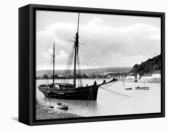 Minehead from the Harbour Wall, Somerset, 1924-1926-E Bastard-Framed Stretched Canvas