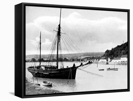 Minehead from the Harbour Wall, Somerset, 1924-1926-E Bastard-Framed Stretched Canvas