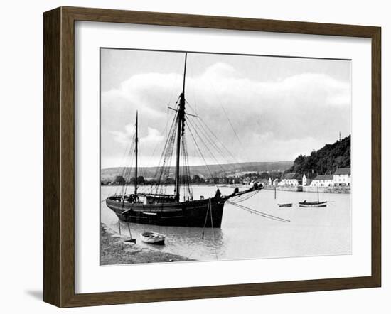 Minehead from the Harbour Wall, Somerset, 1924-1926-E Bastard-Framed Giclee Print