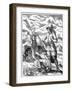 Miner, 16th Century-Jost Amman-Framed Giclee Print