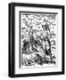 Miner, 16th Century-Jost Amman-Framed Giclee Print