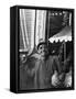 Miner at a Fairground, Conisbrough, Near Doncaster, South Yorkshire, 1955-Michael Walters-Framed Stretched Canvas