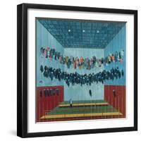 Miner's Dressing Room, 1982-Tamas Galambos-Framed Giclee Print