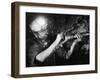 Miner Using an Hydraulic Drill at the Coal-Face, at Cape Bank Hall Pit, Burnley, in Lancashire-Henry Grant-Framed Photographic Print