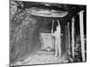 Miner Working in a Coal Mine Photograph-Lantern Press-Mounted Art Print