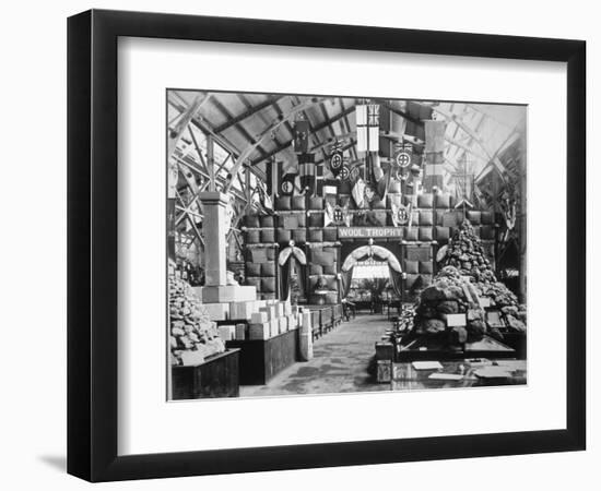 Mineral Court of New South Wales, Centennial International Exhibition, Australia, 1888-O'Shamessy-Framed Giclee Print