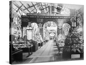 Mineral Court of New South Wales, Centennial International Exhibition, Australia, 1888-O'Shamessy-Stretched Canvas