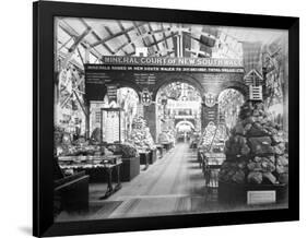 Mineral Court of New South Wales, Centennial International Exhibition, Australia, 1888-O'Shamessy-Framed Giclee Print