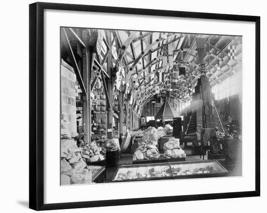 Mineral Court of New South Wales, Centennial International Exhibition, Australia, 1888-O'Shamessy-Framed Giclee Print