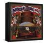 Mineral King Brand - Lemon Cove, California - Citrus Crate Label-Lantern Press-Framed Stretched Canvas