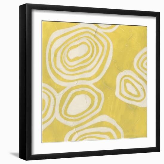 Mineral Motif III-June Erica Vess-Framed Art Print