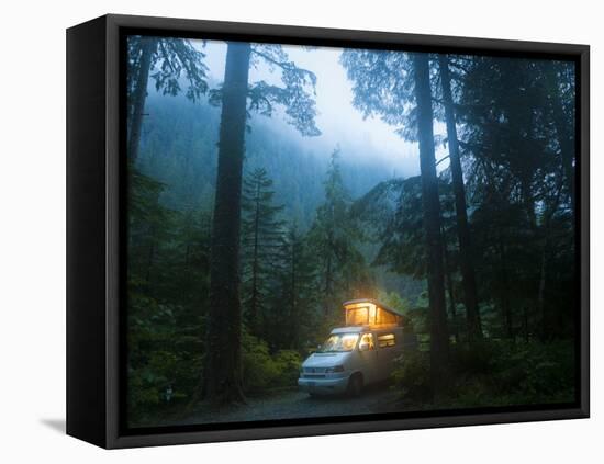 Mineral Park Campground, Mount Baker-Snoqualmie National Forest, Washington-Ethan Welty-Framed Stretched Canvas