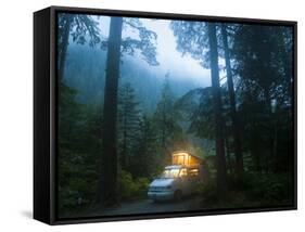 Mineral Park Campground, Mount Baker-Snoqualmie National Forest, Washington-Ethan Welty-Framed Stretched Canvas