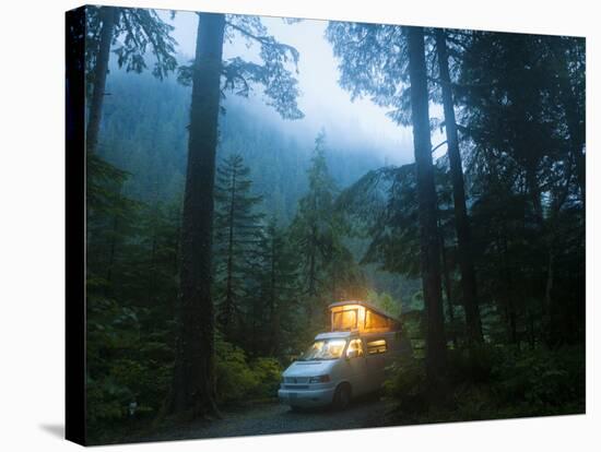 Mineral Park Campground, Mount Baker-Snoqualmie National Forest, Washington-Ethan Welty-Stretched Canvas