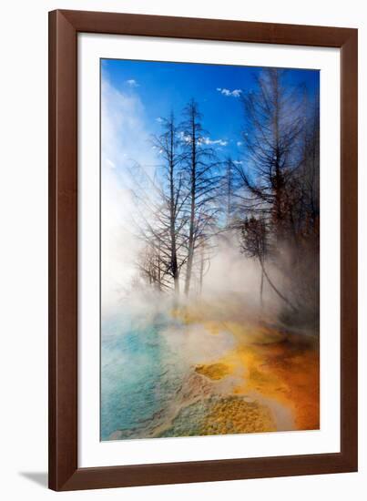 Mineral Pool in Summer-Howard Ruby-Framed Photographic Print