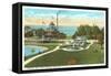 Mineral Well Park, Petoskey, Michigan-null-Framed Stretched Canvas