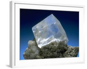 MineralCalendar: Halite. Eisleben, Germany-null-Framed Photographic Print