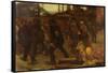 Miners, 1901 (Oil on Canvas)-Jules Adler-Framed Stretched Canvas