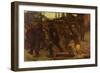 Miners, 1901 (Oil on Canvas)-Jules Adler-Framed Giclee Print