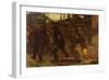 Miners, 1901 (Oil on Canvas)-Jules Adler-Framed Giclee Print