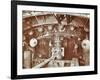 Miners at Work on the Construction of the Rotherhithe Tunnel, Bermondsey, London, February 1907-null-Framed Photographic Print