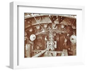 Miners at Work on the Construction of the Rotherhithe Tunnel, Bermondsey, London, February 1907-null-Framed Photographic Print