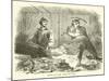 Miners at Work under the Fort, June 1863-null-Mounted Giclee Print