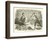 Miners at Work under the Fort, June 1863-null-Framed Giclee Print