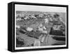 Miners' Camp on the Snake River, Nome, Alaska, During the Gold Rush-null-Framed Stretched Canvas