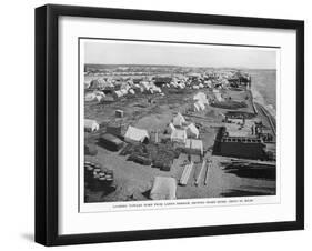 Miners' Camp on the Snake River, Nome, Alaska, During the Gold Rush-null-Framed Photographic Print